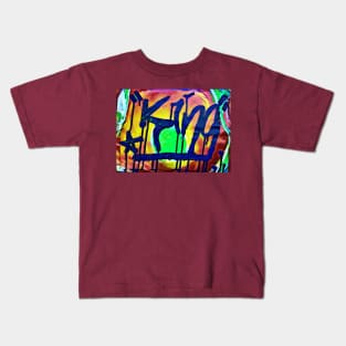 KING HYDRO DIPPED Kids T-Shirt